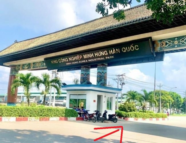 Chính chủ cần bán lô đất ngay KCN Minh Hưng, thổ cư, sổ sẵn